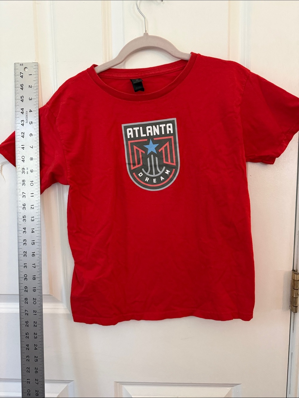 Gildan Red Atlanta Dream Logo Kids Tee